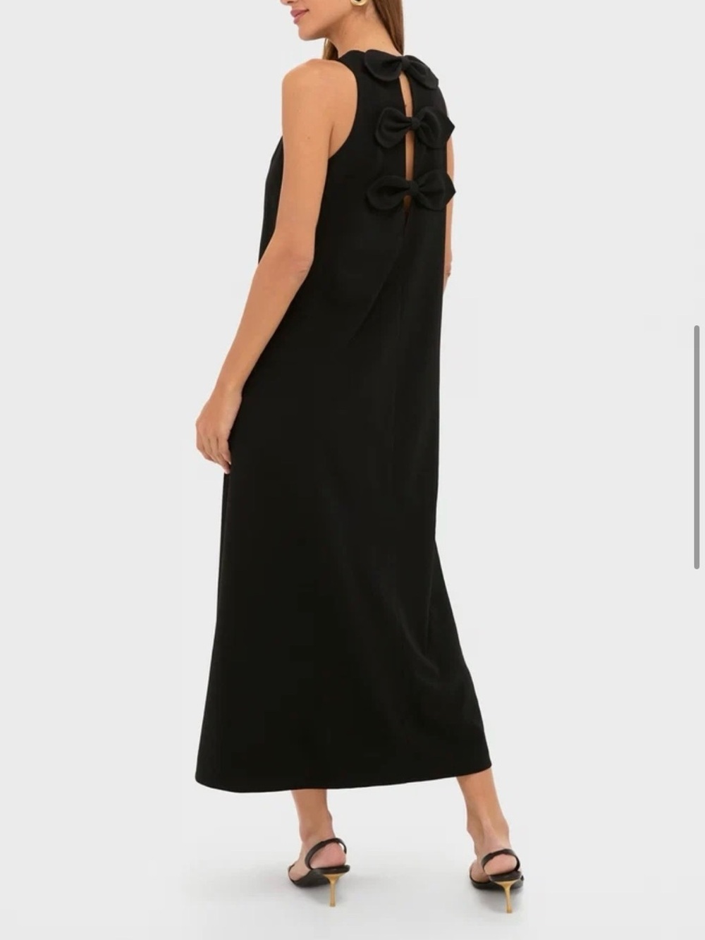 Tuckernuck Black Crepe Portia Dress - Picture 3 of 11